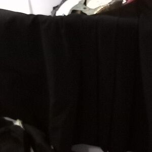 Tara black mini skirt